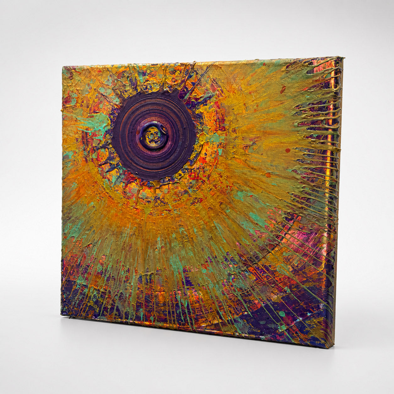 「 太陽風暴」Solar Storm 動態藝術畫 30CM