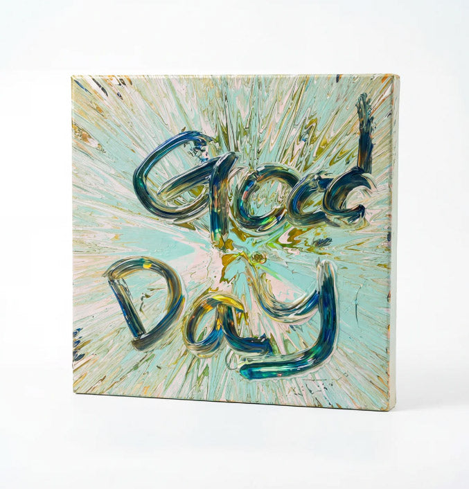 「Good Day」動態藝術畫 40CM