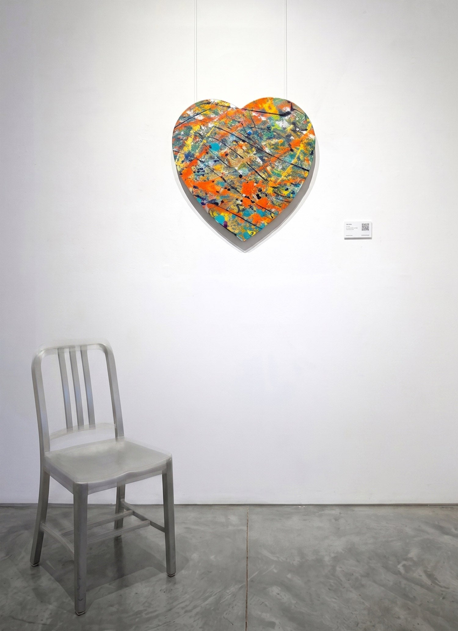 「 旋轉心跳」Spinning Heartbeat 動態藝術畫 40CM