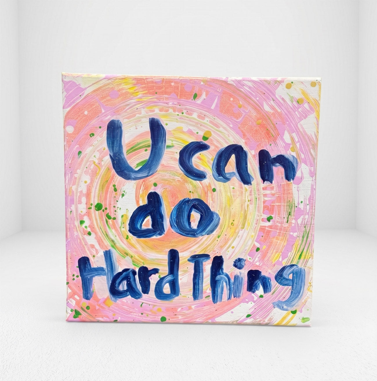 「You can do Hard Thing」動態藝術畫 30CM