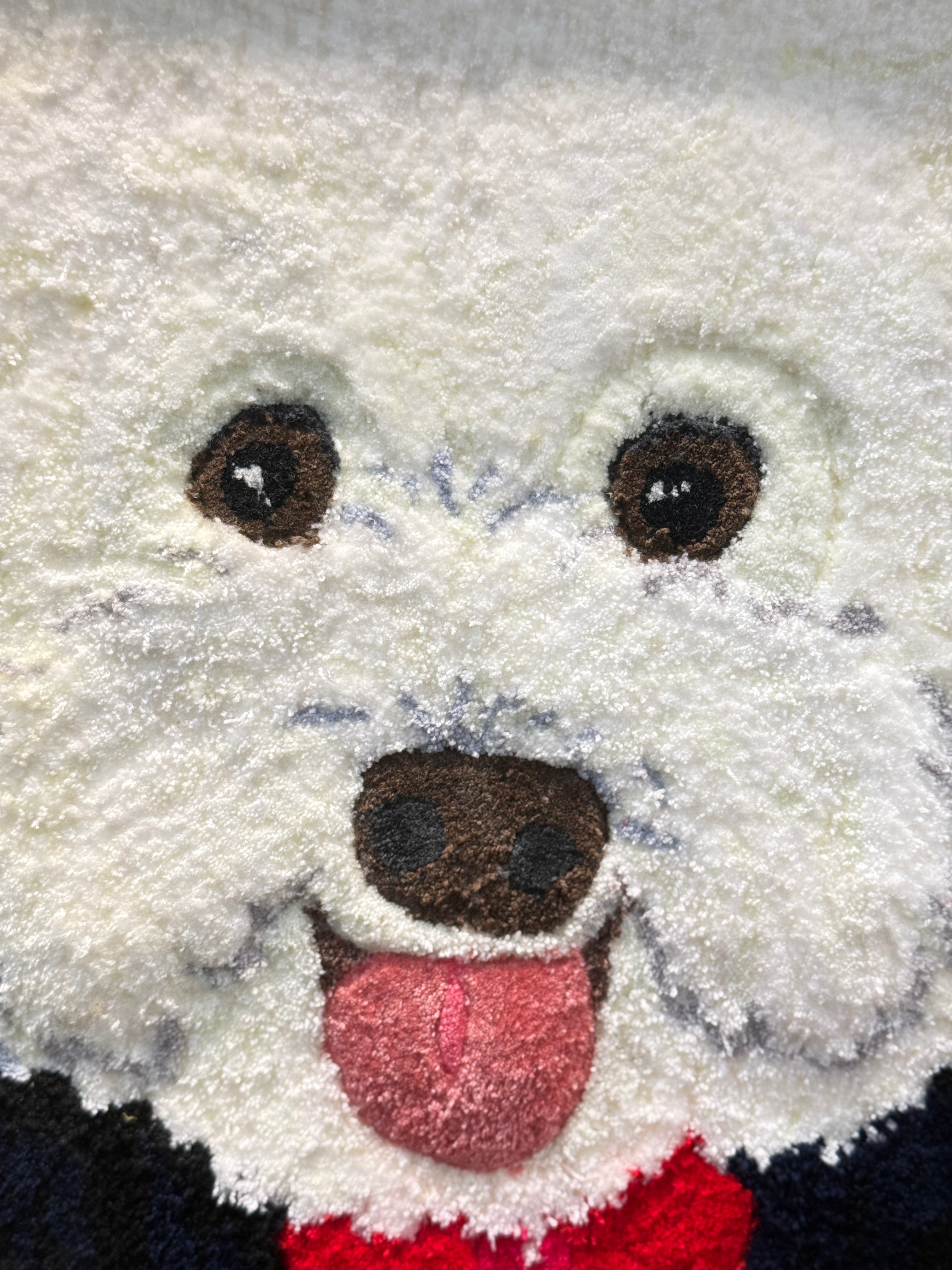 MY PET COLLECTION 寫實風 寵物地毯特厚手作地毯  客制化  (狗DOG)
